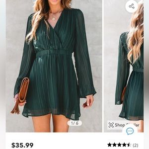 Green dress.  Medium